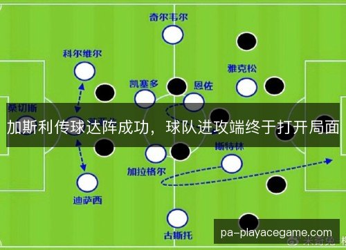 加斯利传球达阵成功，球队进攻端终于打开局面